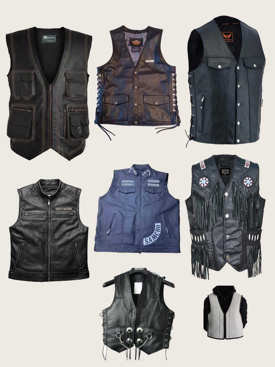 Unleash Your Bold Style with the Outlaw Biker Vest