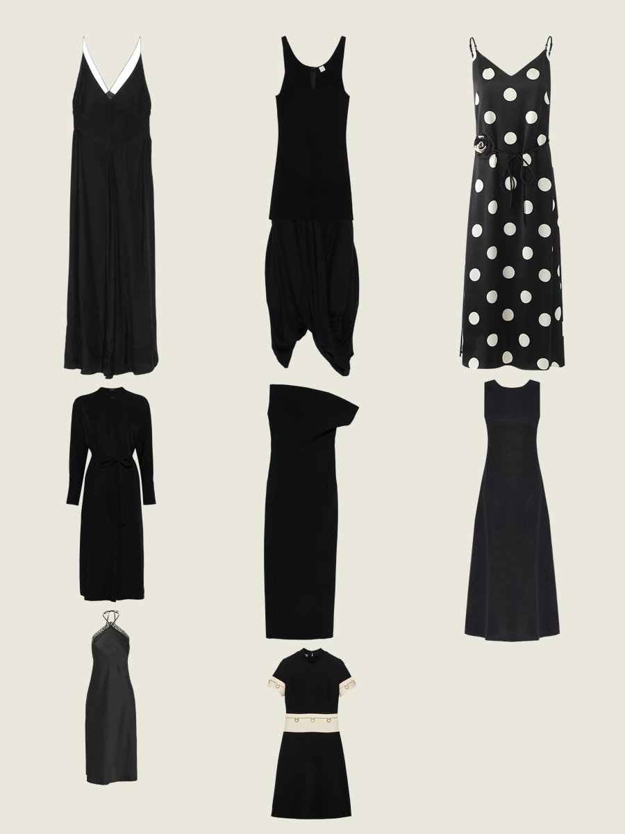 Vestido Elegante para Mujer: The Iconic Black Evening Dress