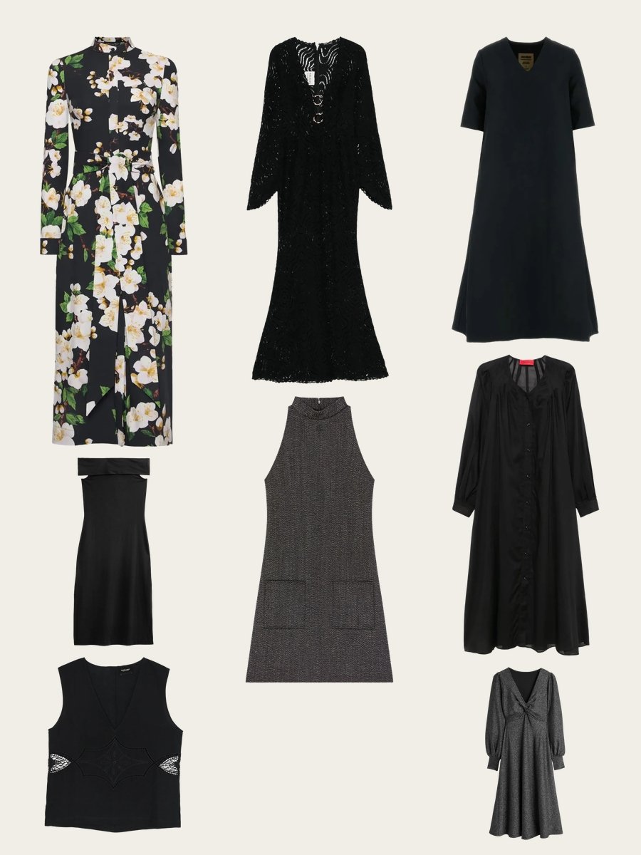 Vestidos Elegantes Sencillos: Timeless Black Dress Charm