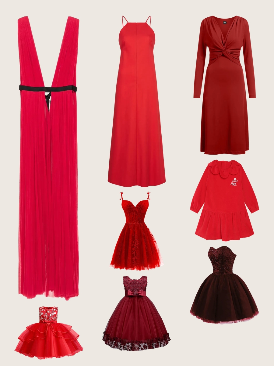 Macy's Vestidos de Fiesta Cortos: Chic Red Lace