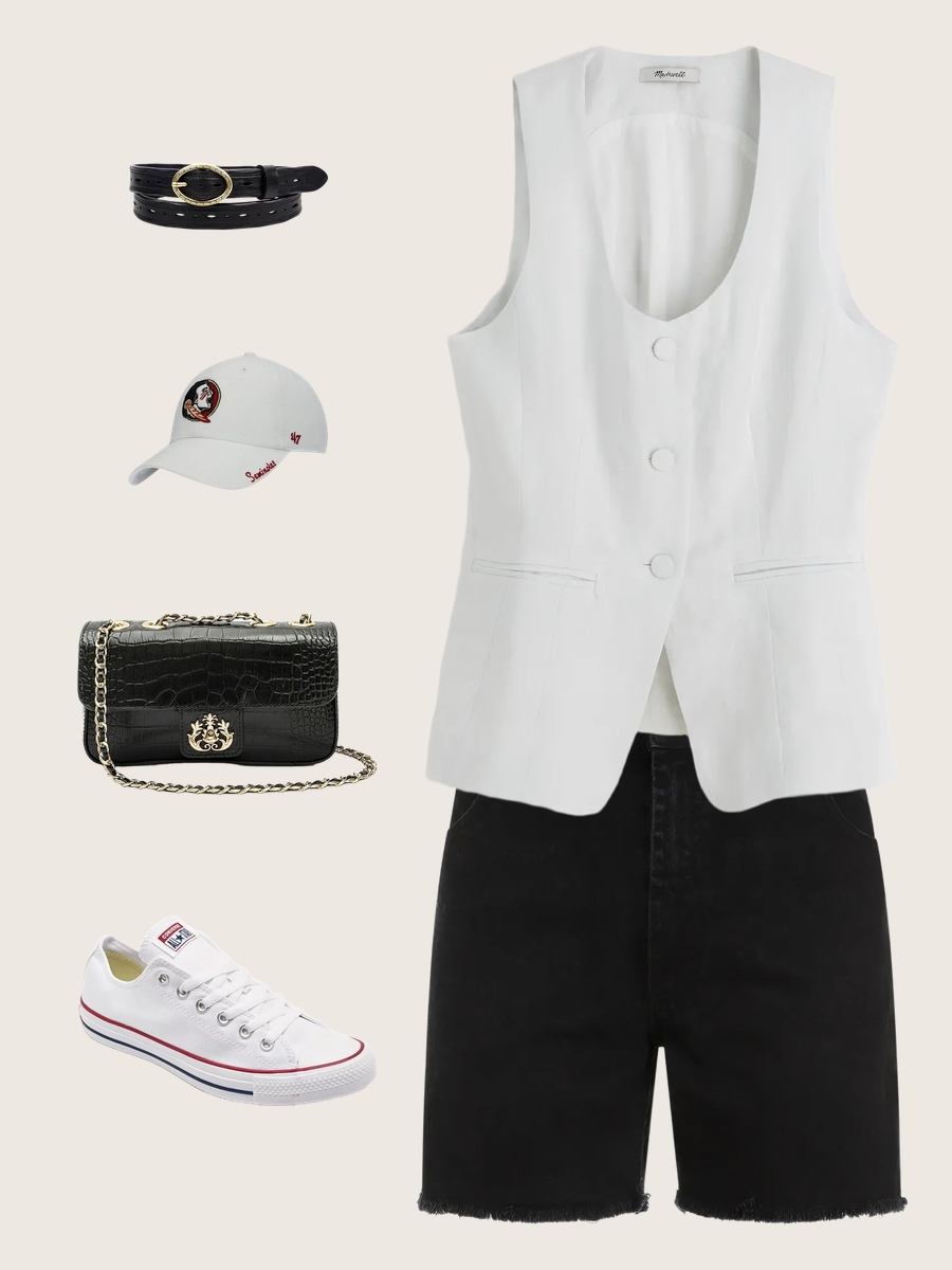 Master Your Style with a Vest and Shorts Set
