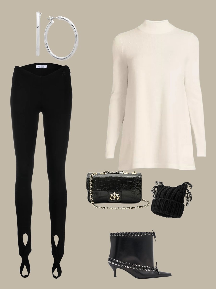 Effortlessly Chic: Tunic Sweaters to Wear with Leggings