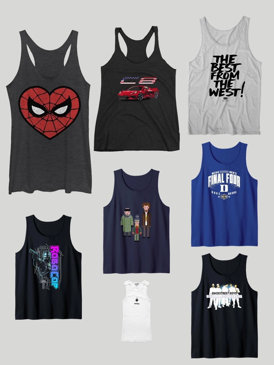 Men's Beach Tank Tops: Stripes that Make Waves!