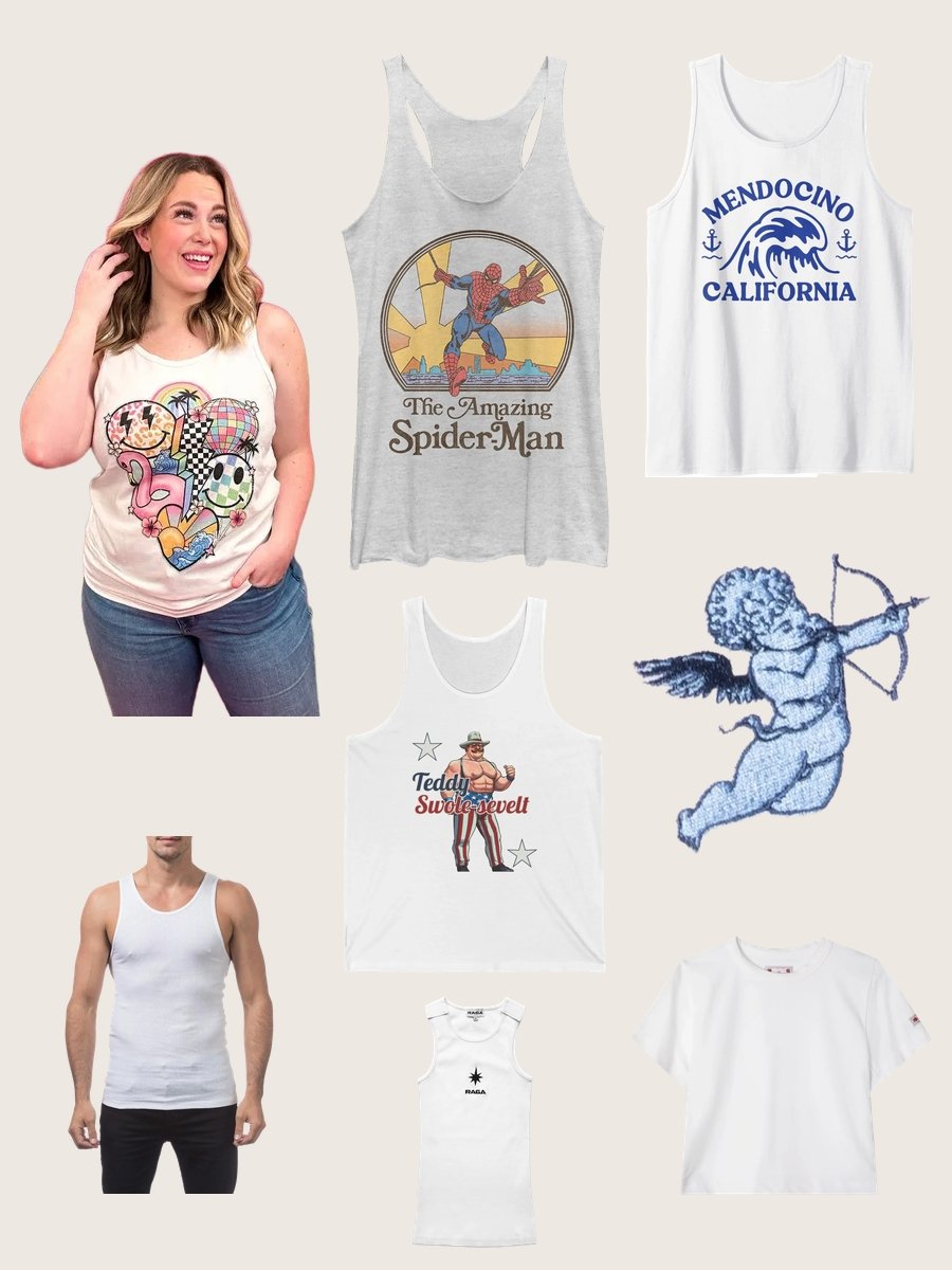 Tank Top Boobs: Styling the Perfect White Tank