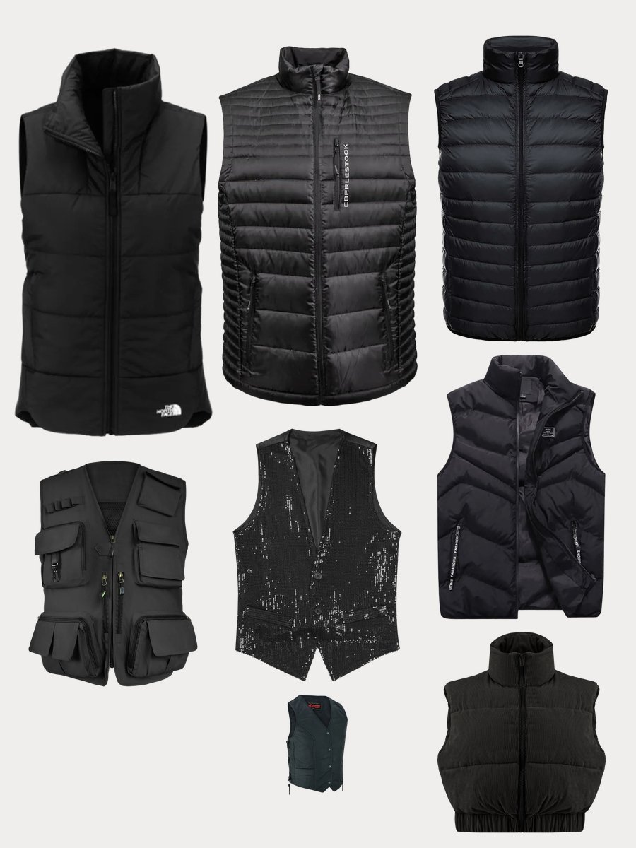 Rock the Scene: Black Tactical Vest for Security