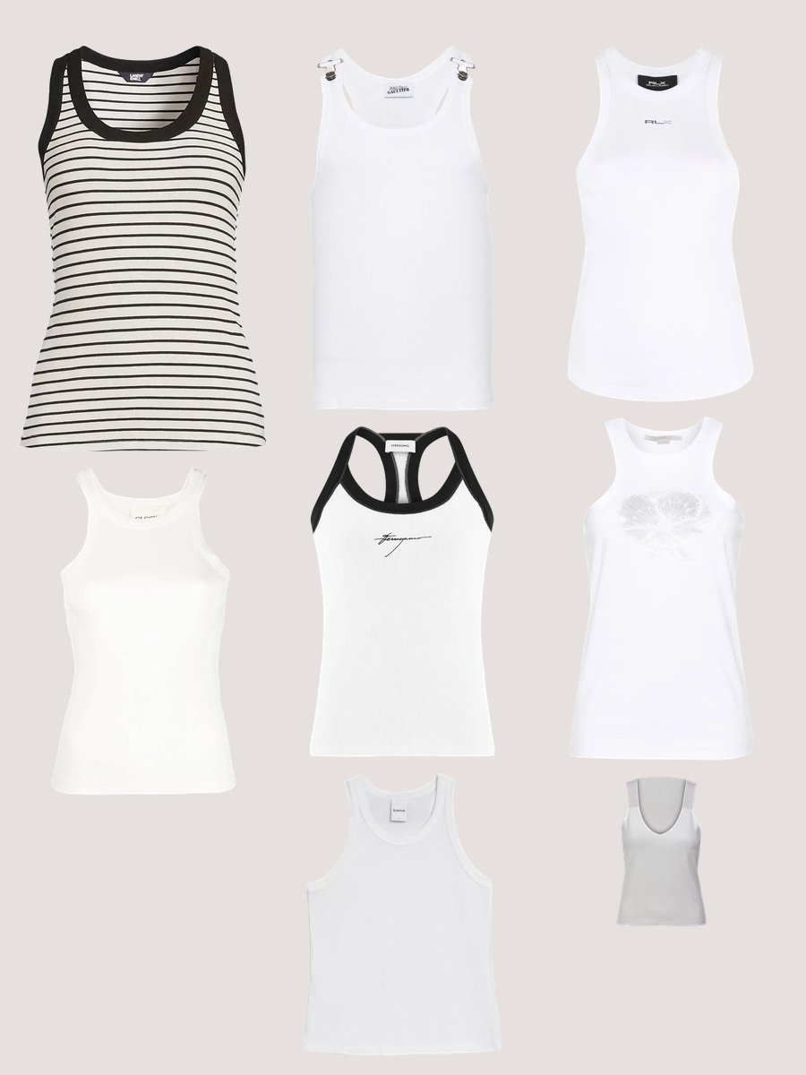 Elevate Your Style with a Women's White Tank Top!