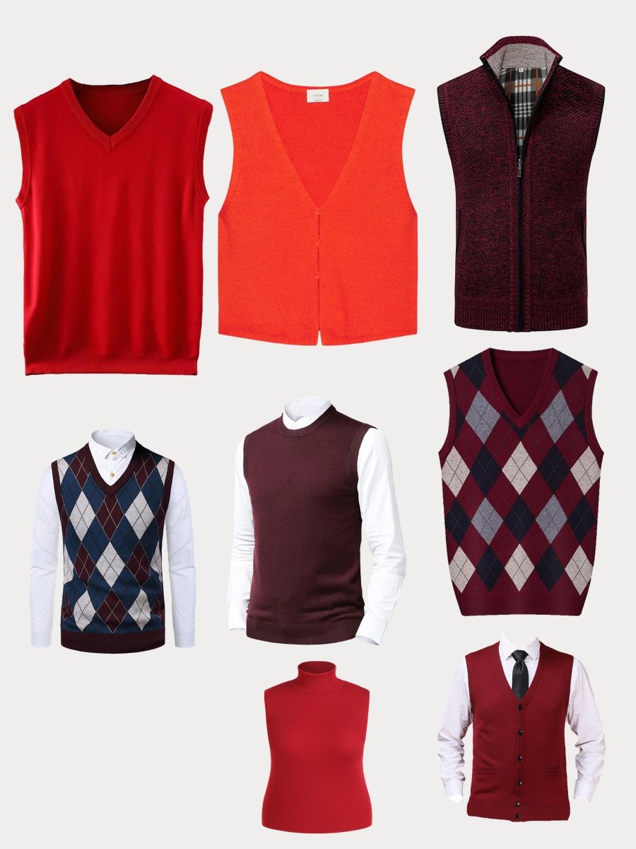 Men's Red Sweater Vest: The Ultimate Styling Guide