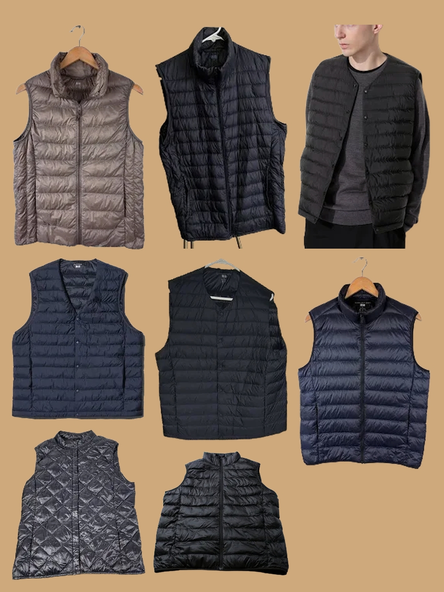 Stylish Layers: Ace Fall with a Uniqlo Vest!