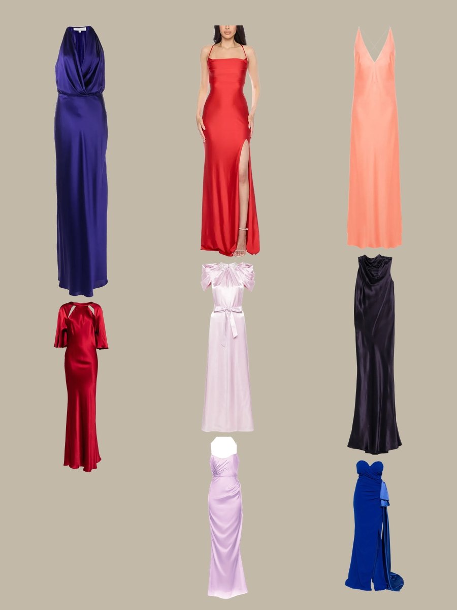 Vestidos de Novia Modernos: Sleek Satin Elegance