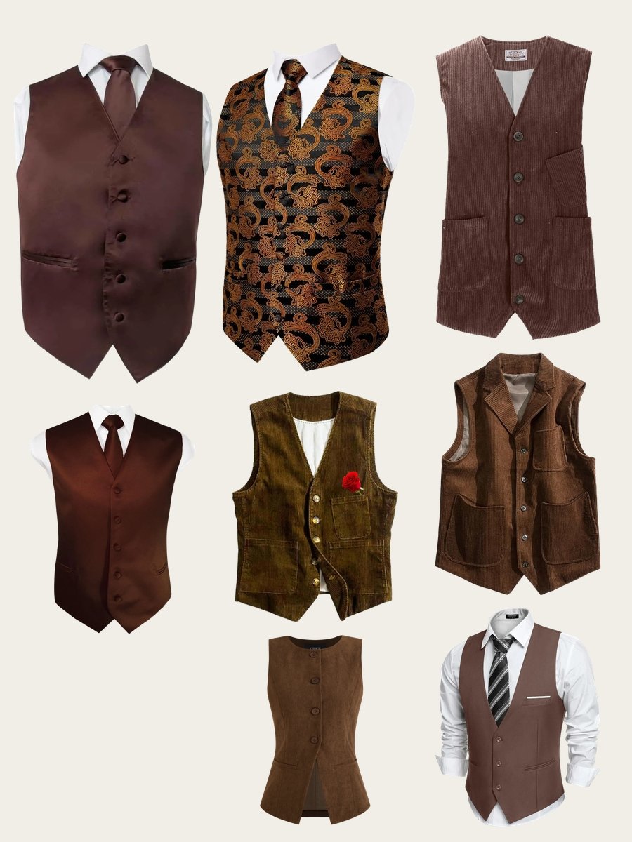 Elevate Your Style with a Men's Corduroy Vest