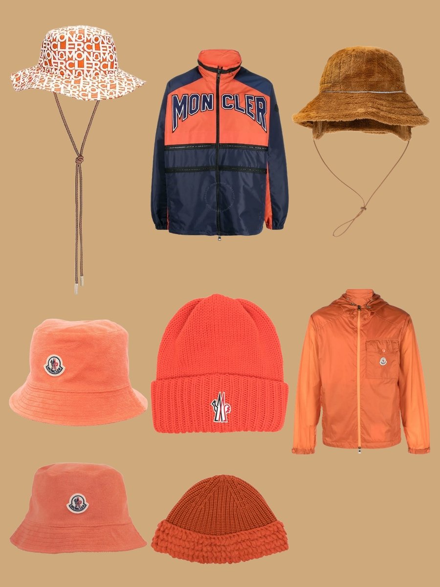 Orange Moncler Vest: Bold Style Reimagined!