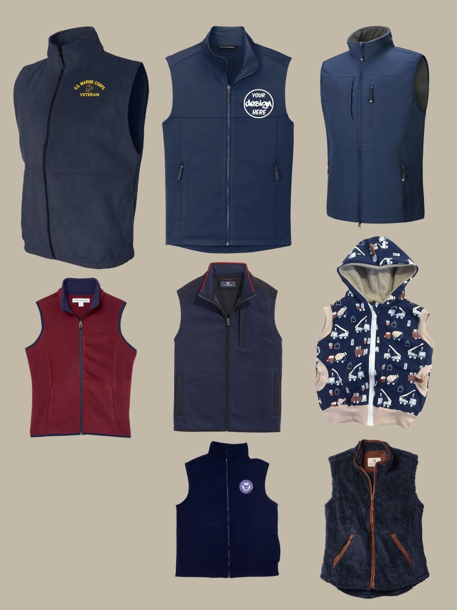 Port Authority Vest: Chic Navy Fleece Must-Haves