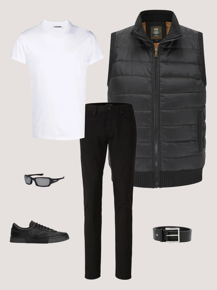 Men's Puffer Vest with Hood: Style It Right