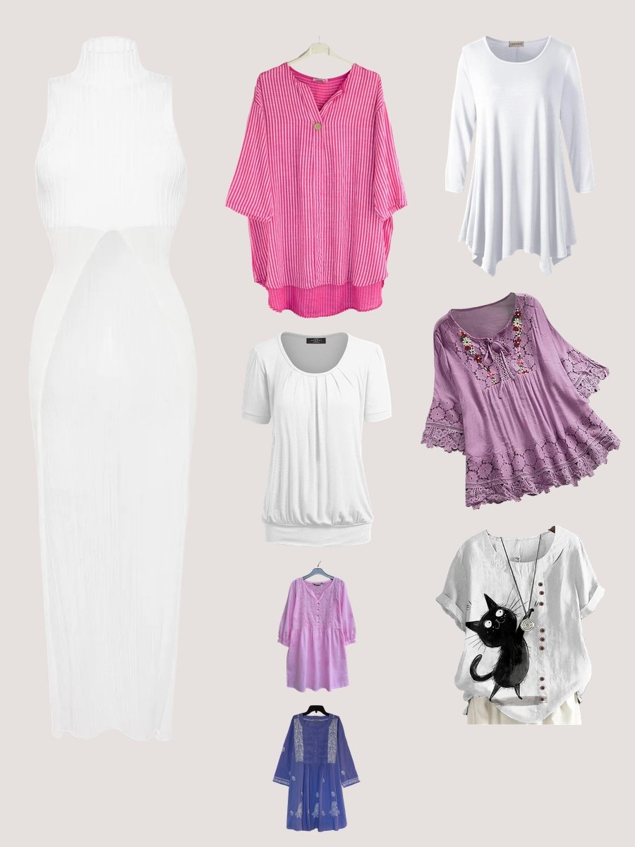 Tunic Roman Style: Flowy White Linen Perfection