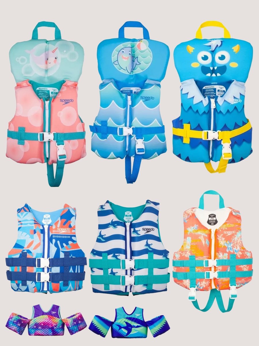 Speedo Swim Vest Style: Neon Pink Fashion Statement