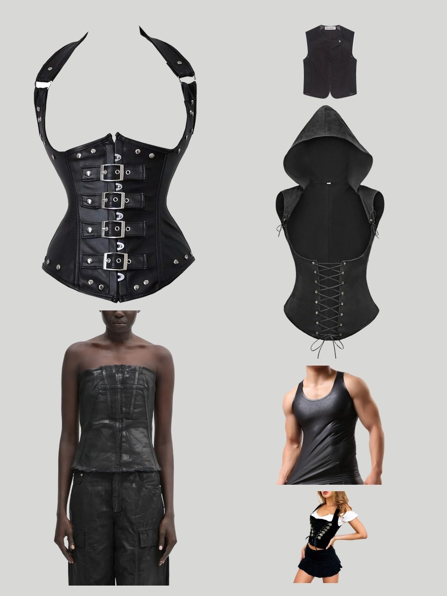 Rock Your Style with a Men's Corset Vest!