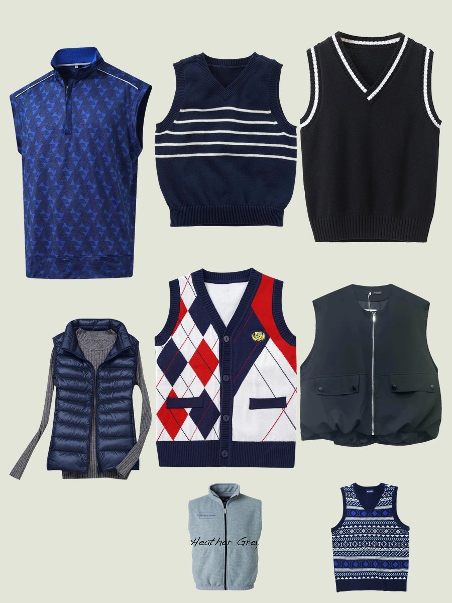 Men's Down Vest: The Navy Blue Essential