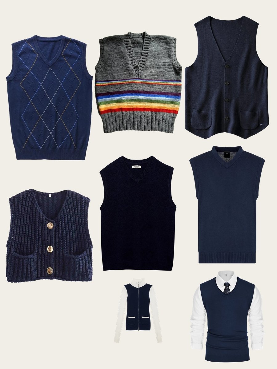 Nail the Look: Men's Wool Sweater Vest Magic