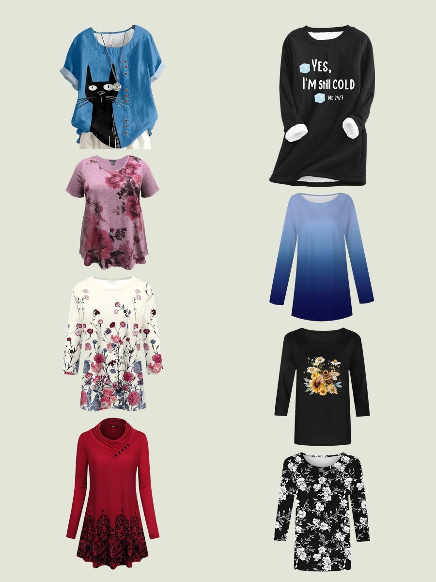 Tops & Tunics: Rock the Floral Look!