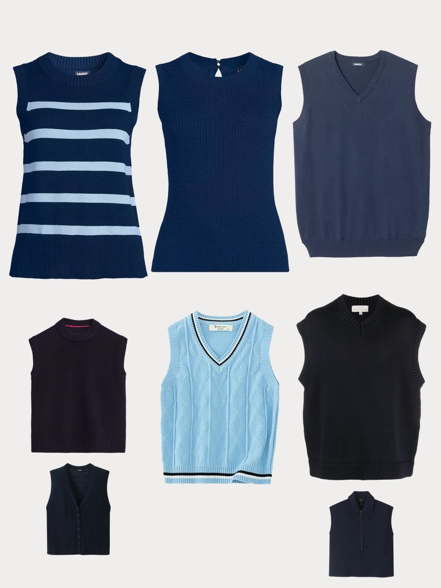 Navy Blue Sweater Vest: Your Ultra-Chic Wardrobe Staple