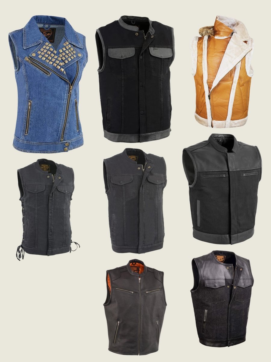 Mens Leather Vest: Bold, Edgy & Unforgettable
