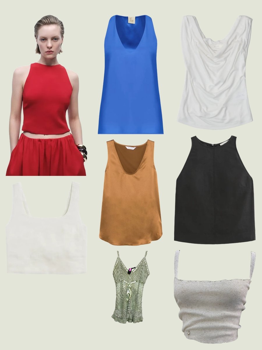 Satin Tank Top: Your Ticket to Eternal Chic