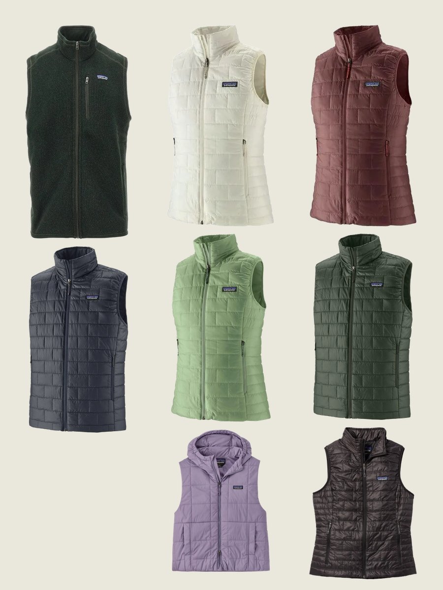 Fall for This Navy Puffy Patagonia Vest!