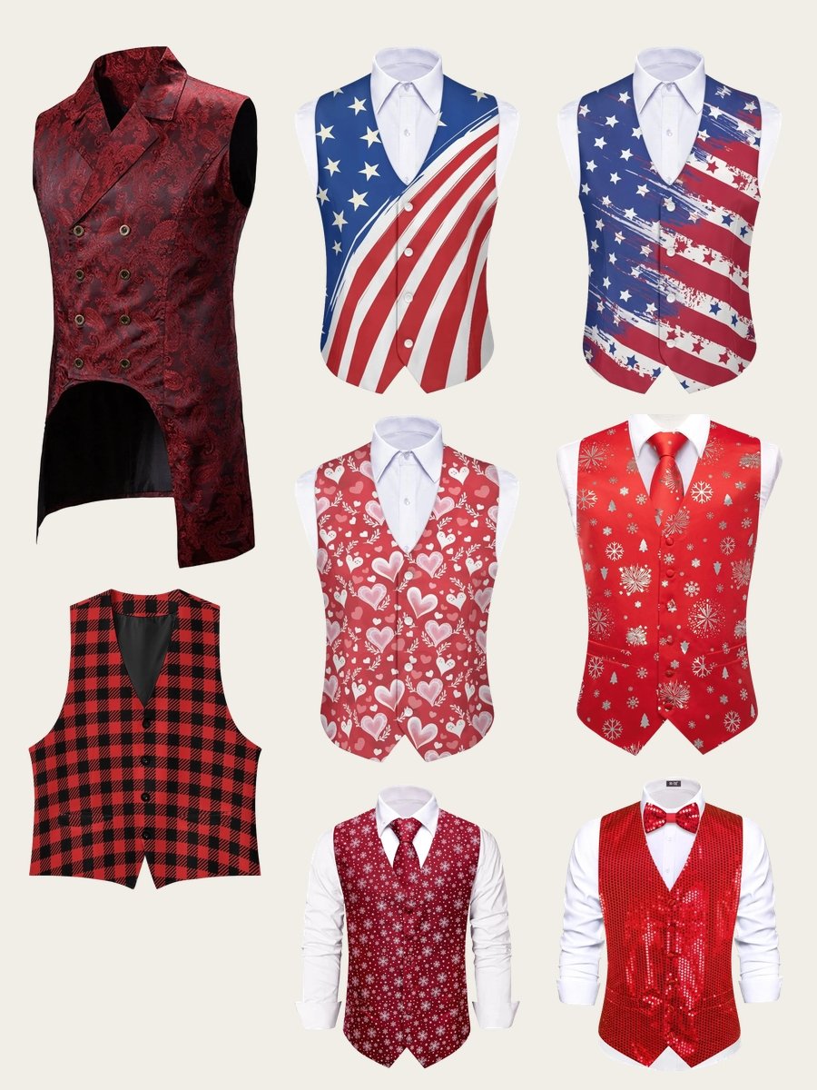 Red Suit Vest: The Ultimate Style Upgrade