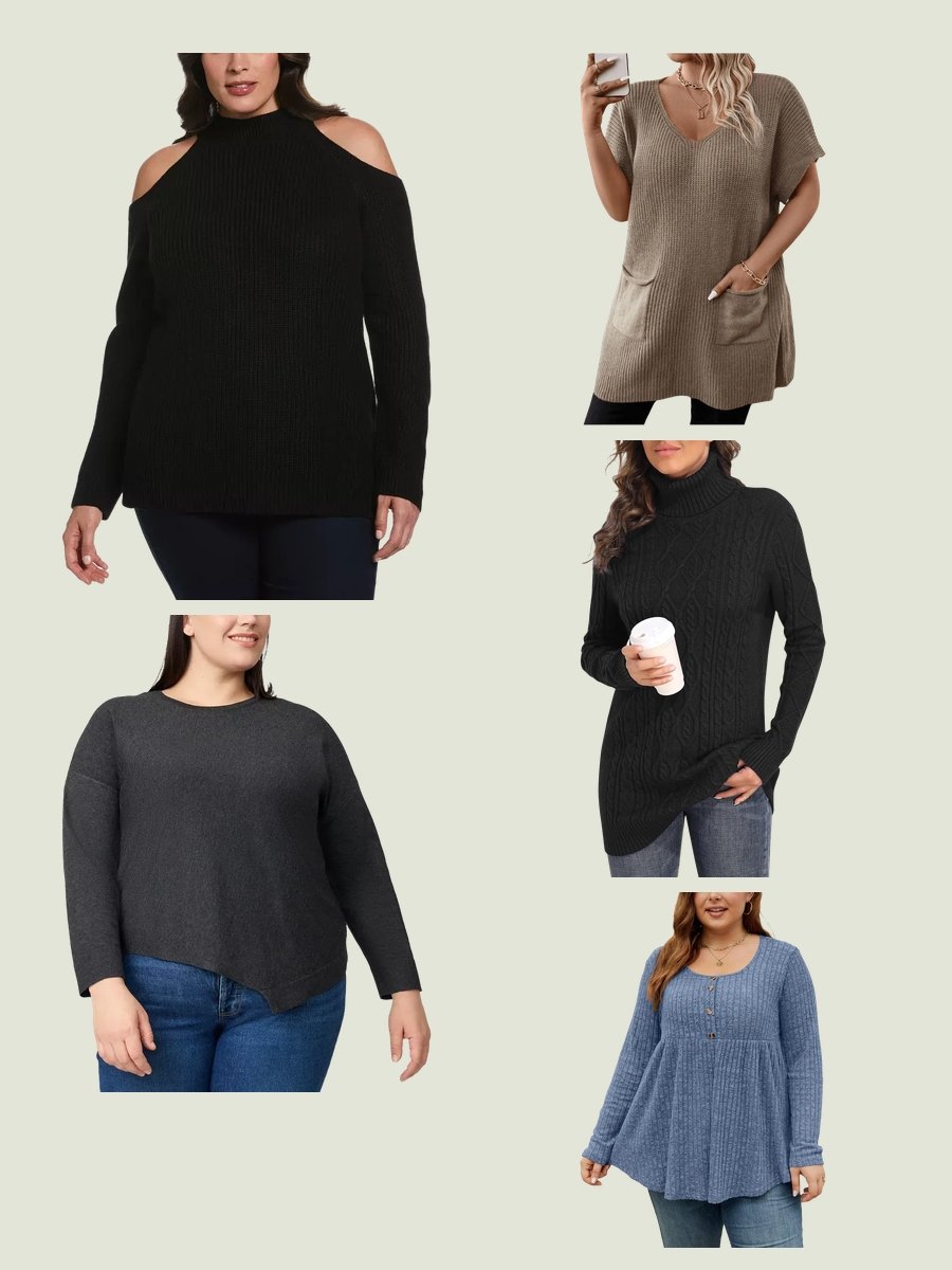 Embrace Elegance: Plus Size Tunic Sweater Style