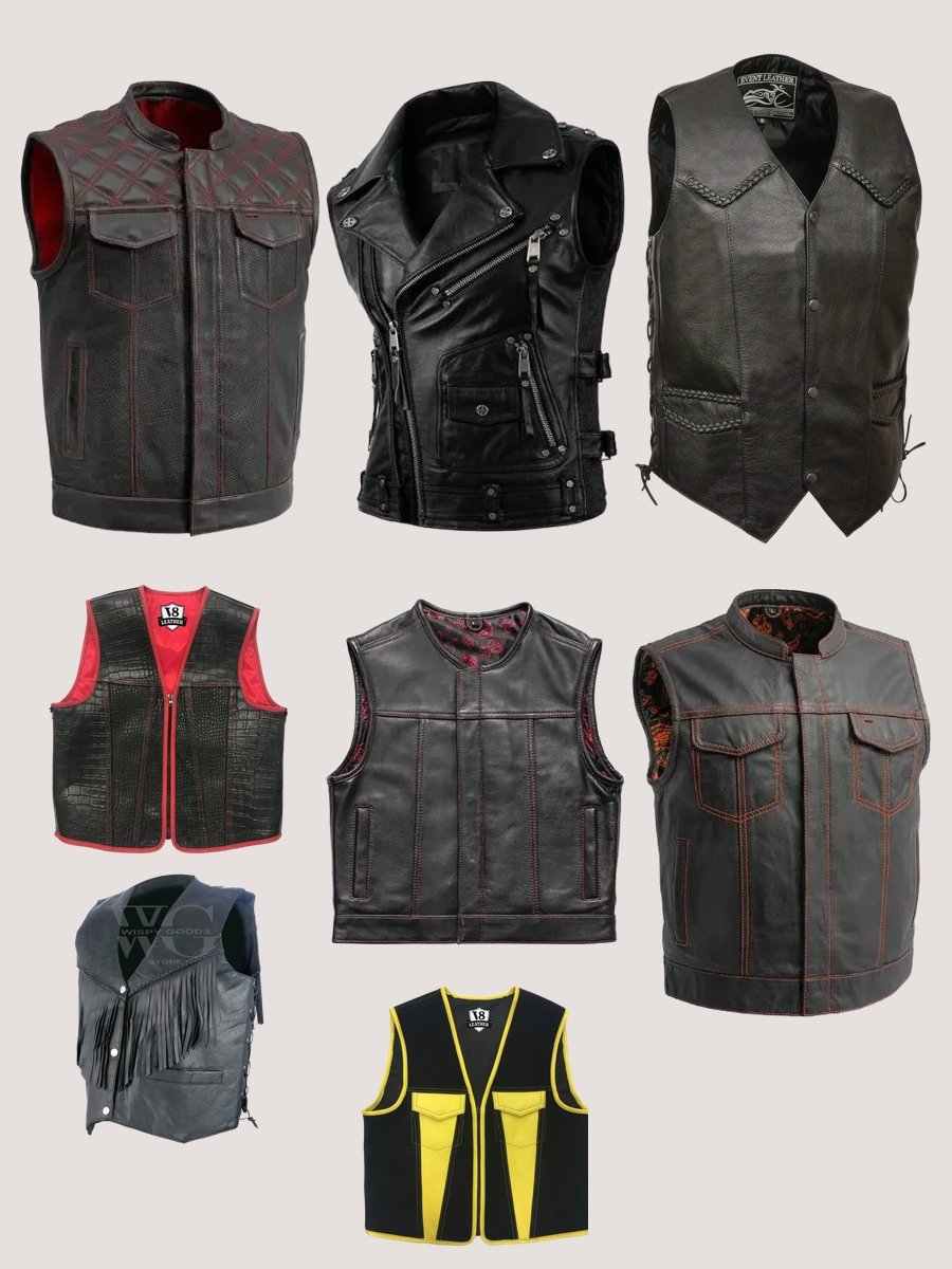Own the Road in Style: Motorcycle Vests for Men