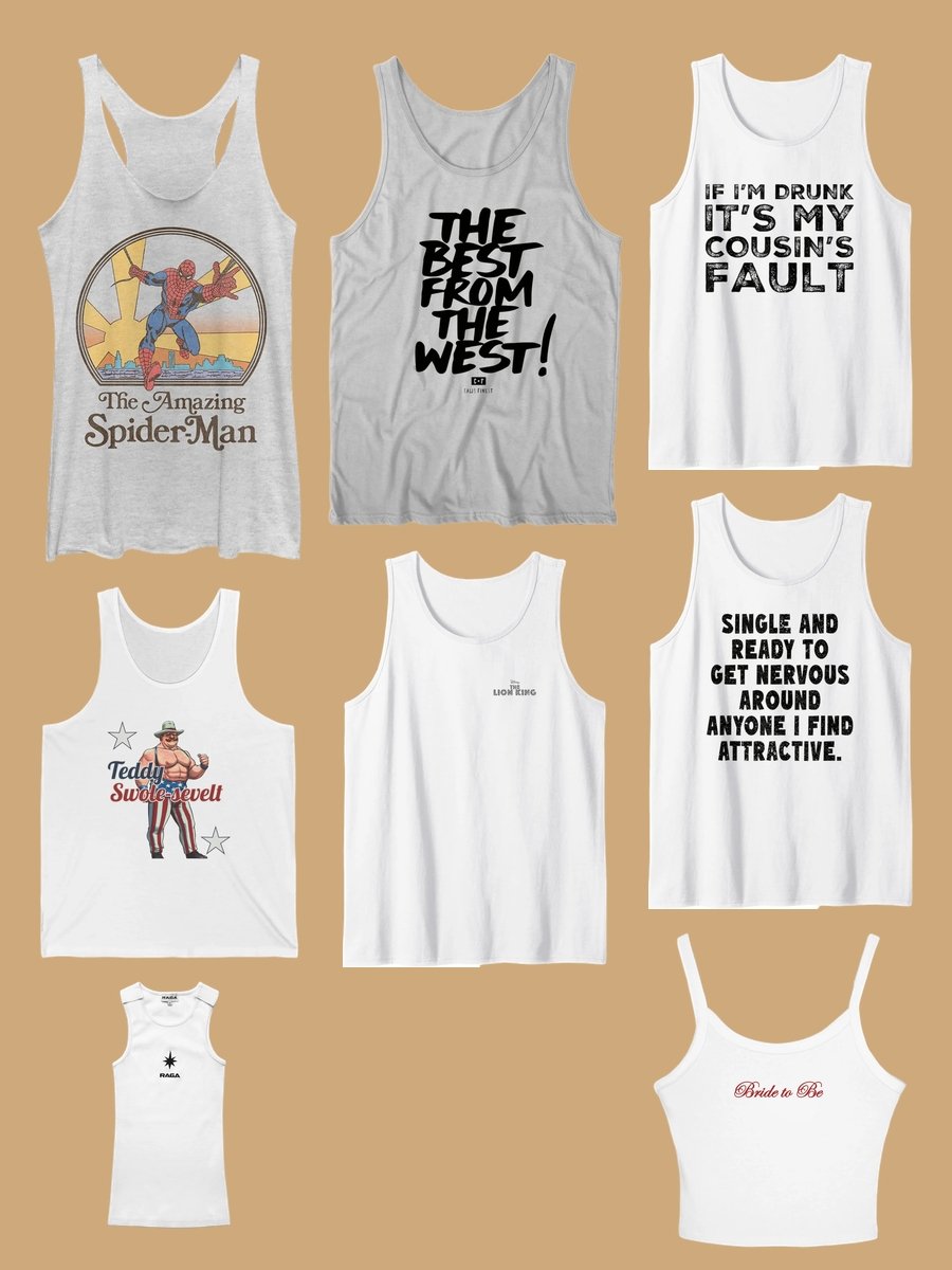 Men's White Tank Top Magic: Style It Like a Pro