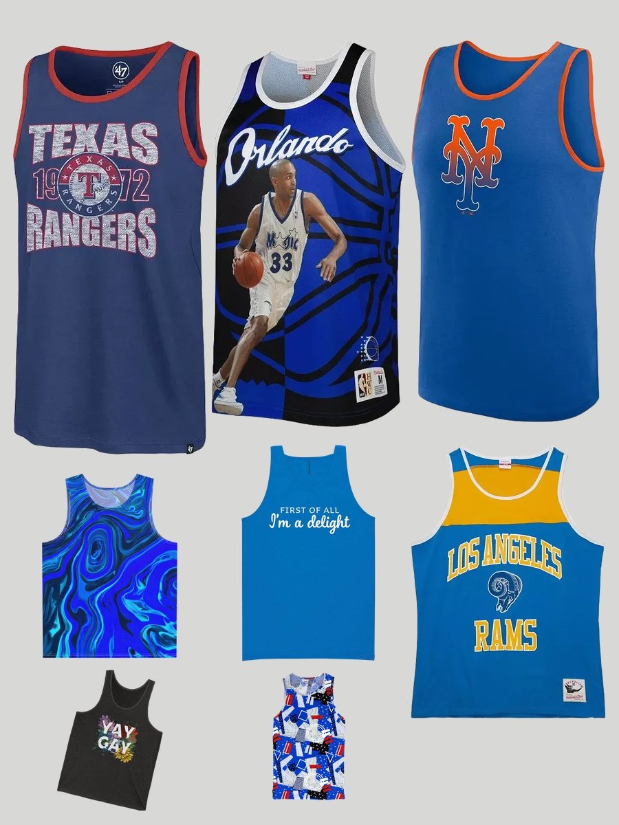 Unveil Chic: Royal Blue Tank Top Revolution