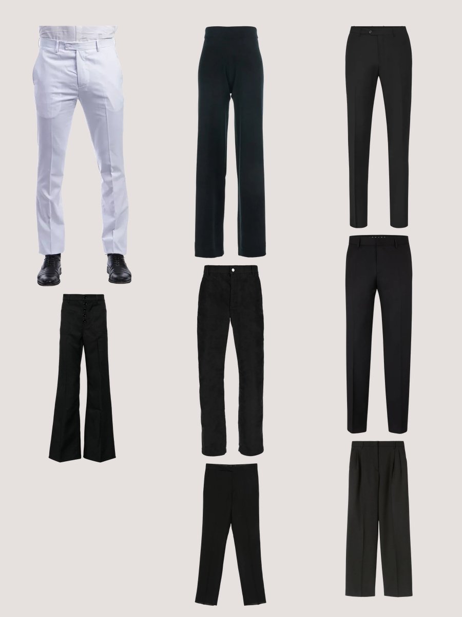 Master Pantalon de Vestir Hombre: Black Pants Edition