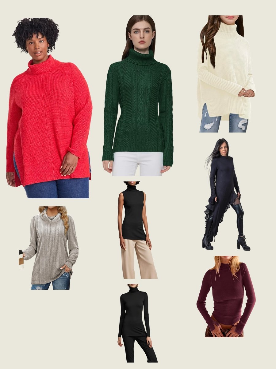 Turtleneck Tunic Sweater: Cozy Chic Must-Have!