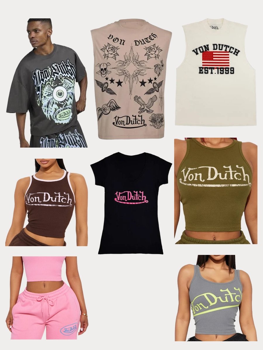 Von Dutch Tank Top: Retro Cool for Modern Looks