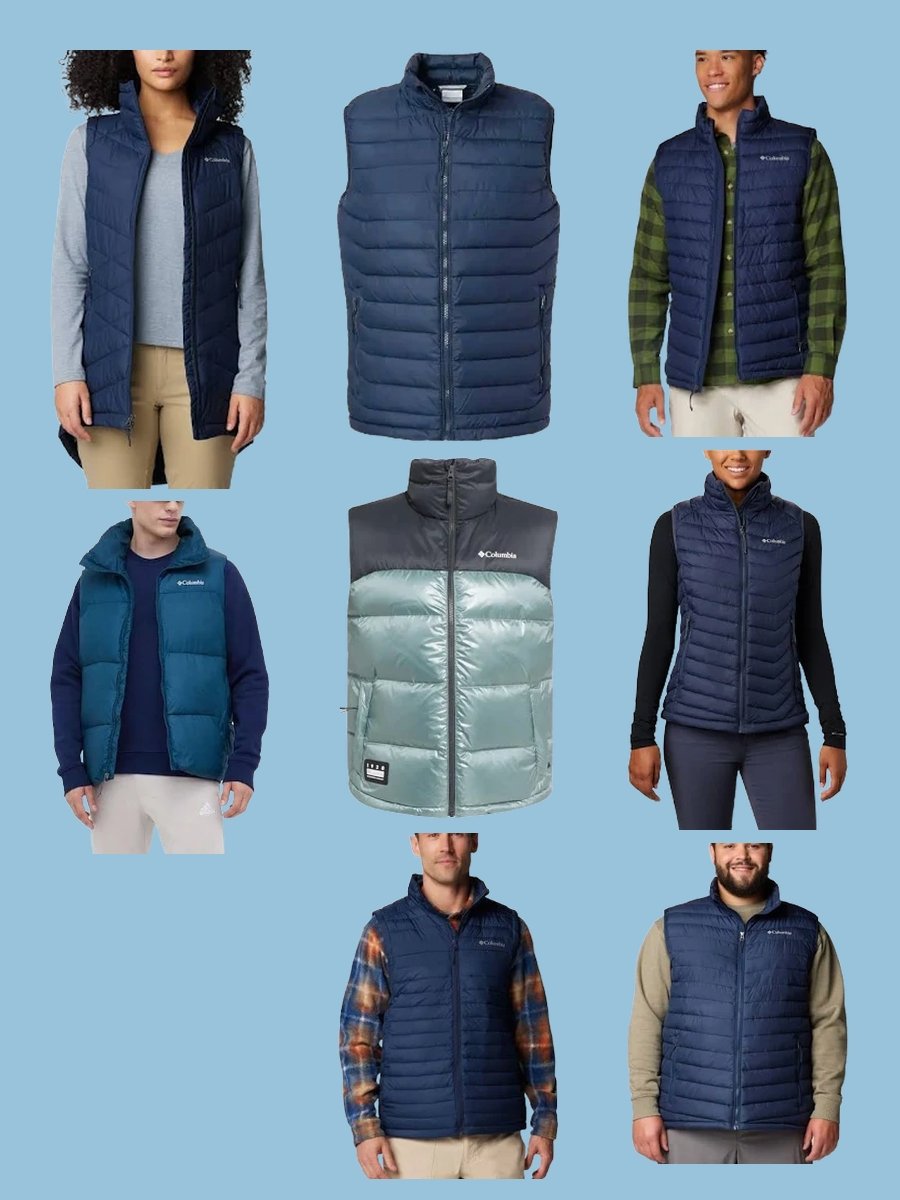 Men's Columbia Vest: Style Your Puffer to Perfection