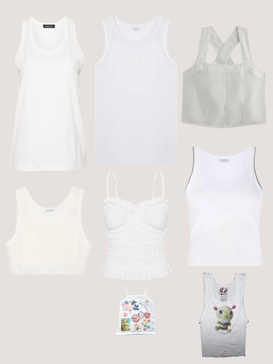 Own The Look: Ribbed White Tank Top Style Guide