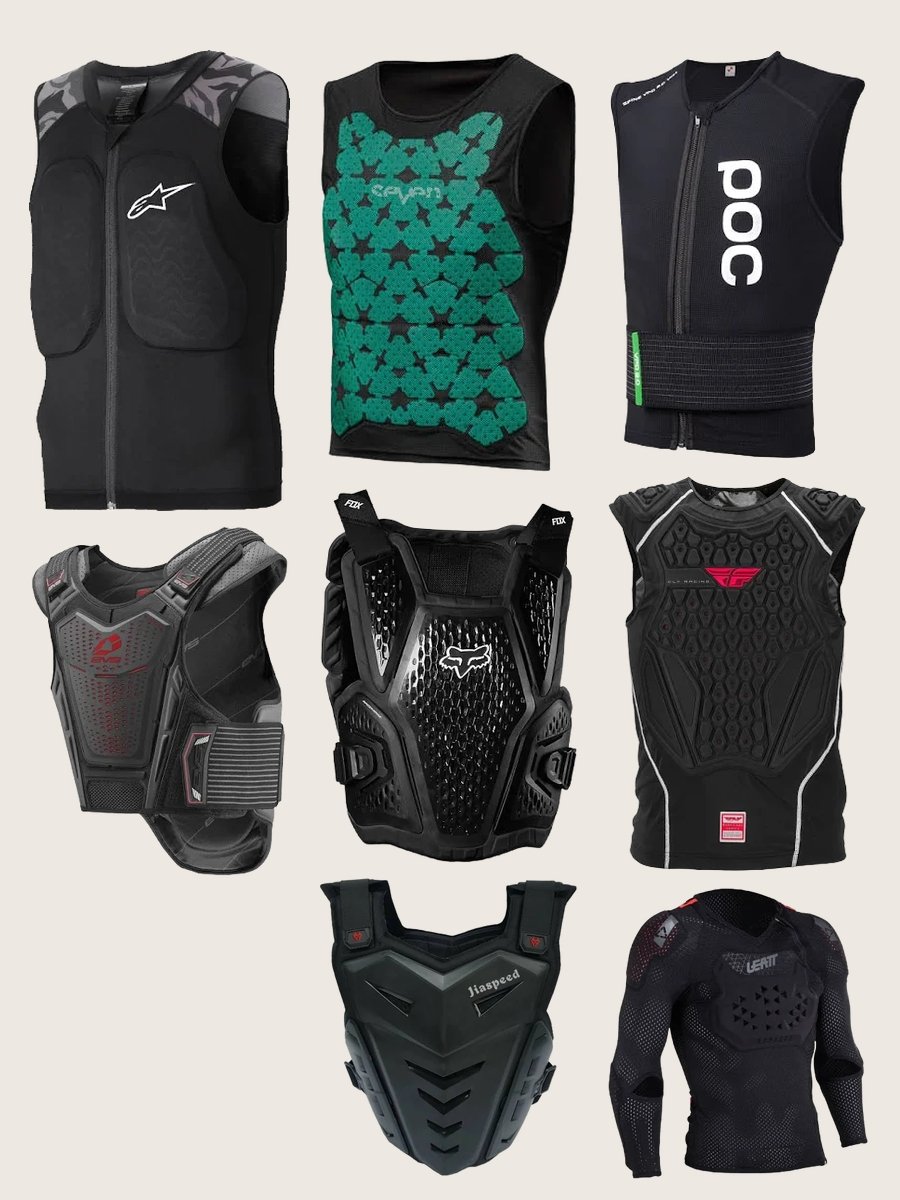 Unleash Your Edge: The Black Motocross Vest
