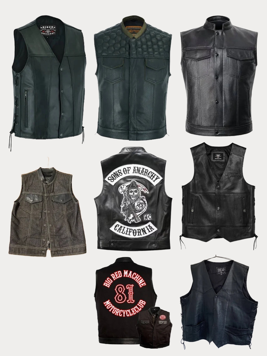 Rev Up Your Look: The Iconic Hells Angels Vest