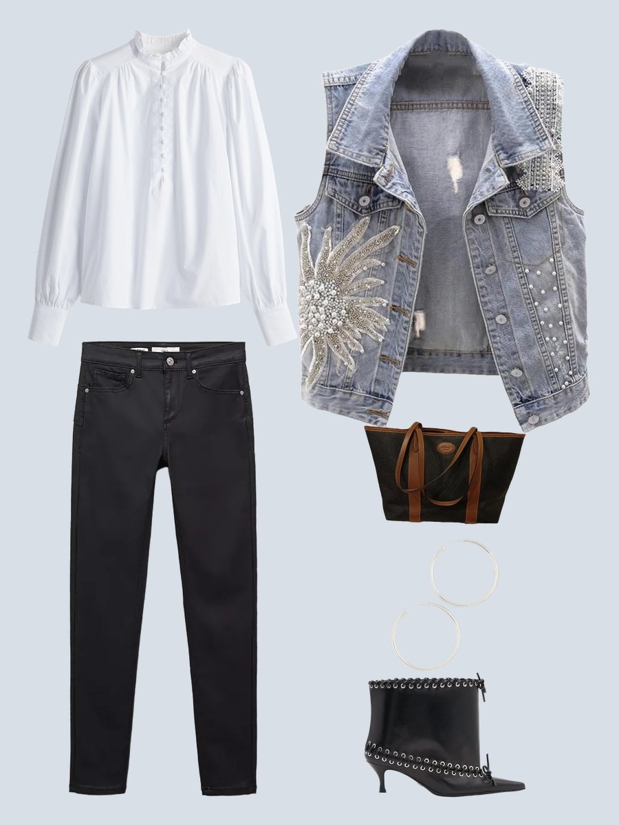 How to Style a Denim Vest: Chic and Easy Looks