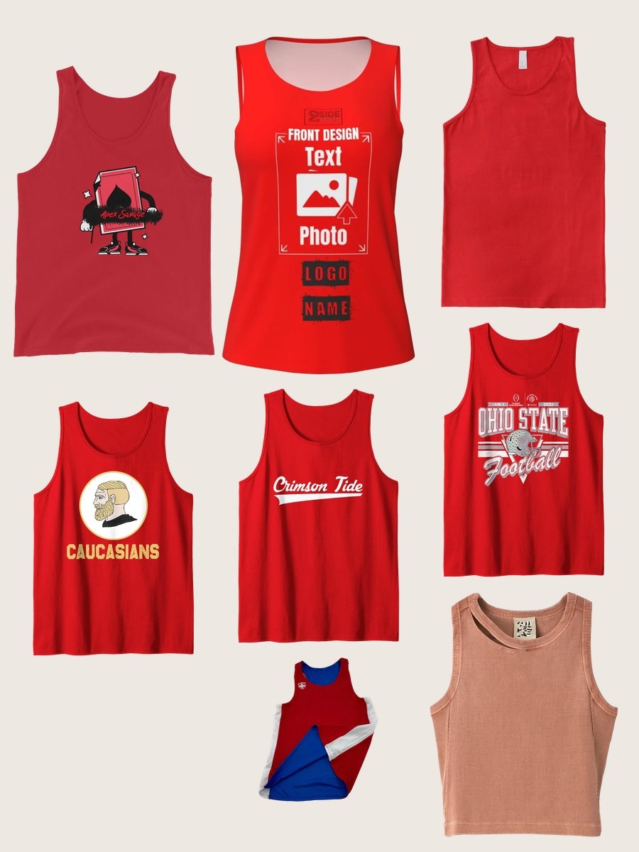 Cherry Tank Top: Red Hot Styling for Every Vibe