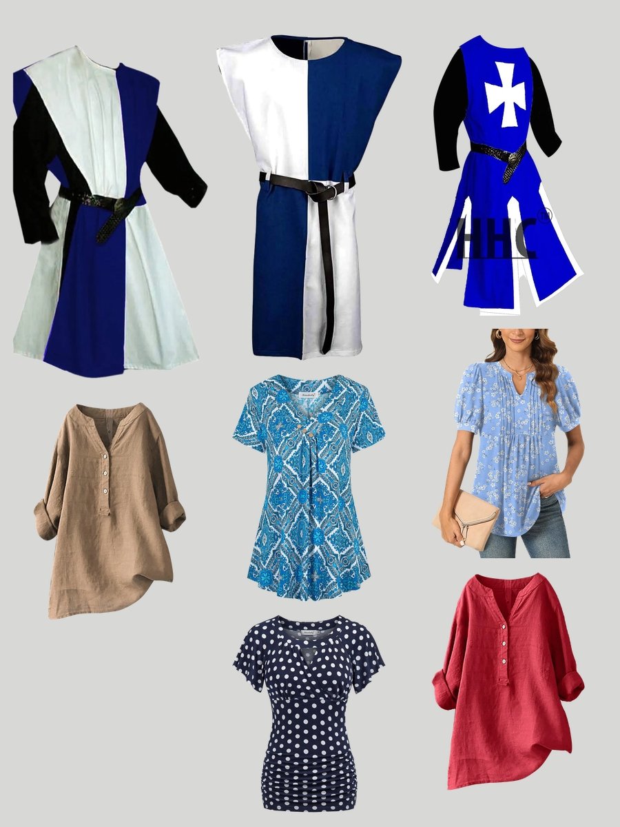 Blue and White Tunica: A Stylish Wardrobe Essential