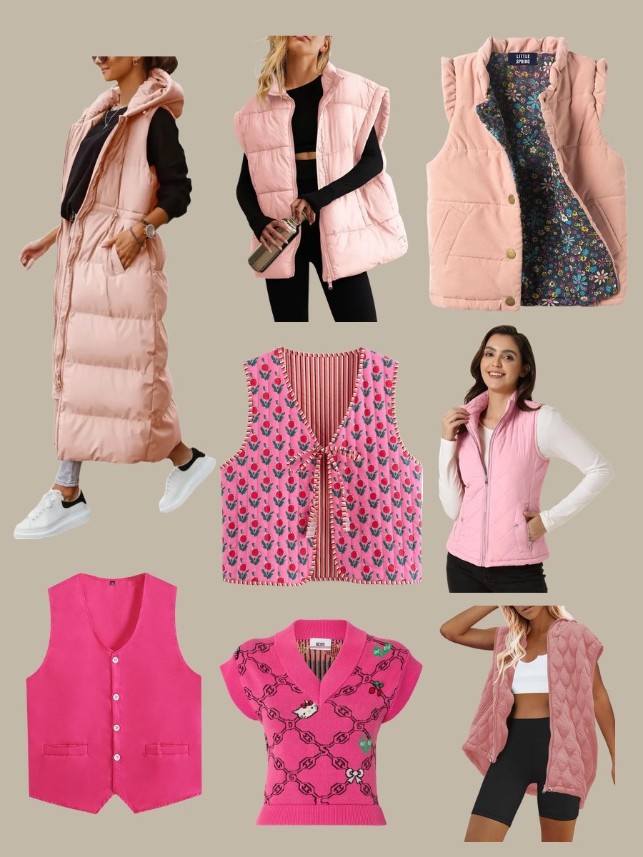 Why the Hot Pink Puffer Vest Stands Out in Style