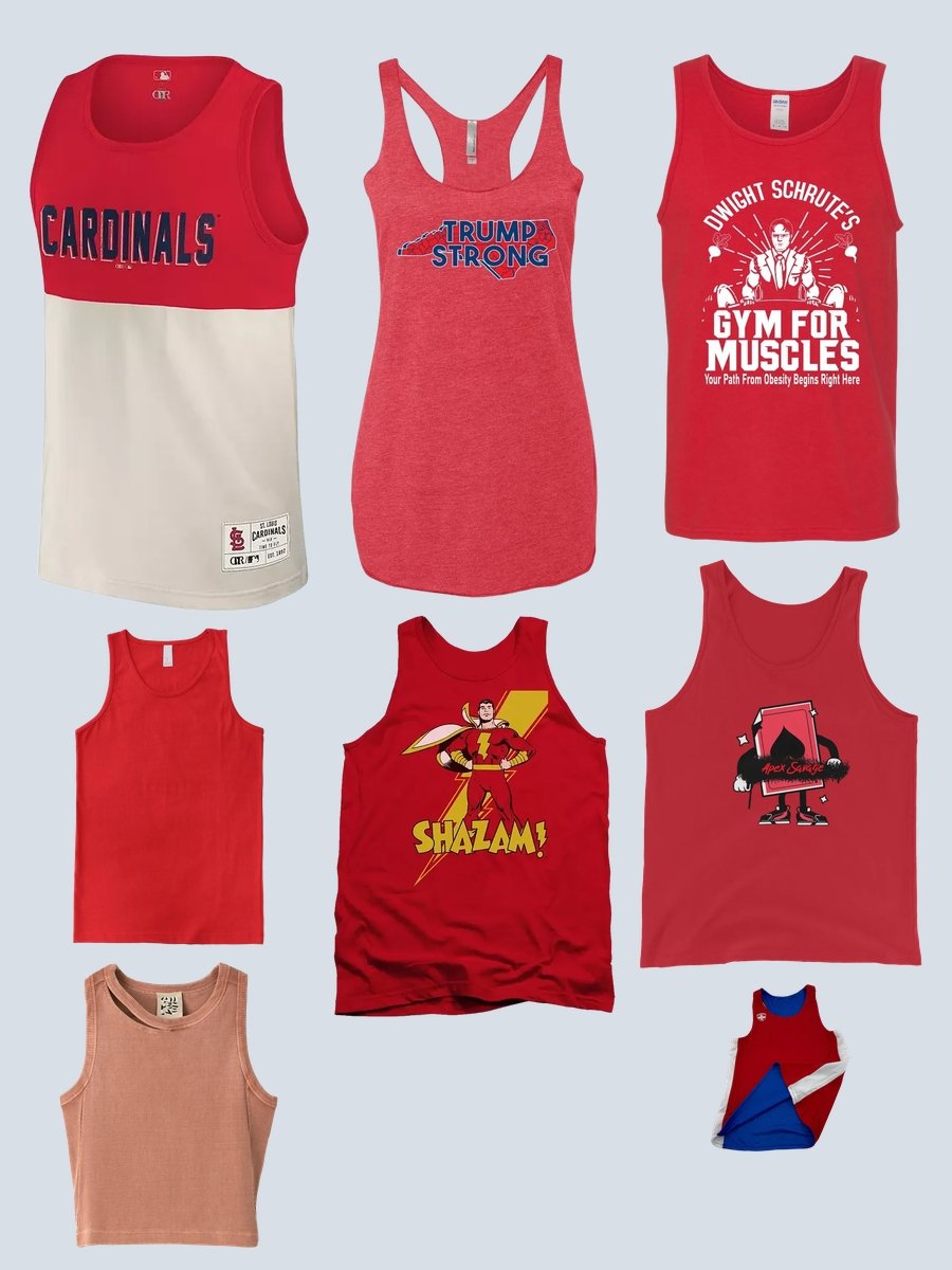 Red Tank Tops for Women: A Fiery Fashion Statement