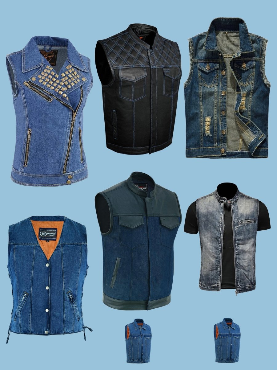 Denim Motorcycle Vest: Your New Style Statement