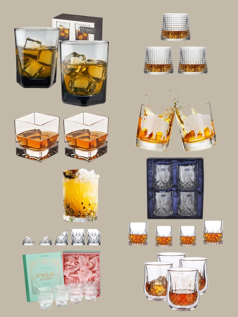 Sip in Style: Crystal Old Fashioned Cocktail Glass!