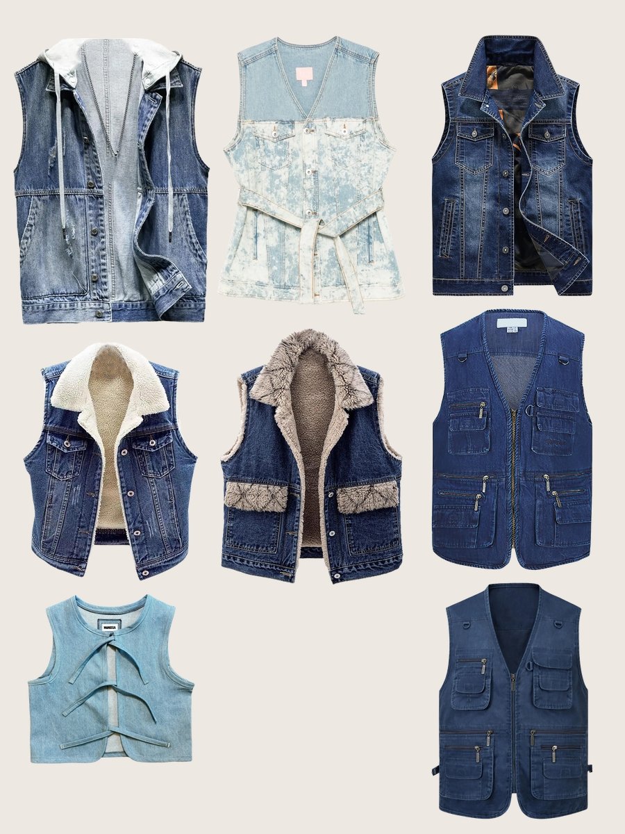 Denim Vest Jackets: Your Style Game Changer