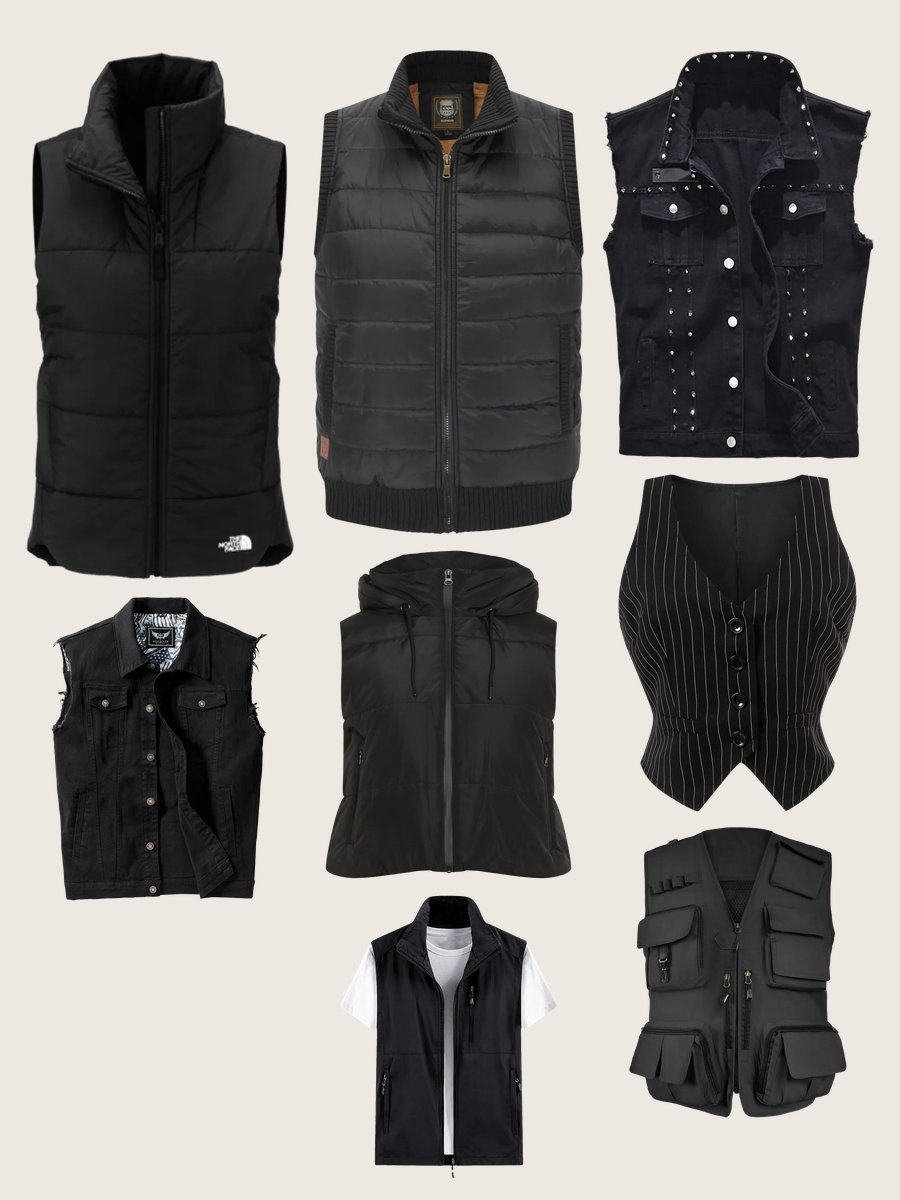 Flaunt Your Style with a Black Faux Fur Vest!