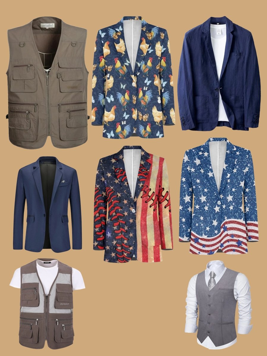 Elevate Your Look: Mens Jackets and Vests Magic