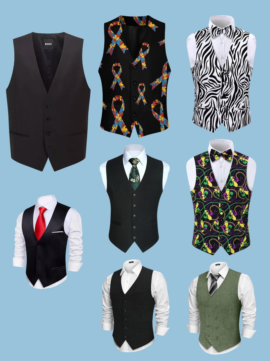 How to Rock a Black Suit Vest Like a Fashion Pro